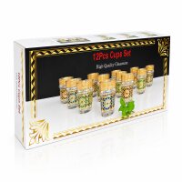 12 Teegläser Set Multi Najma