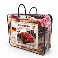 Decken verschiedene Farben und Muster