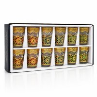 12 Teegläser Set Oriental