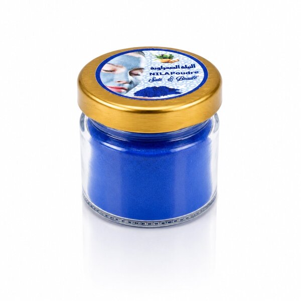 Nila Pulver aus Marokko Indigopulver Poudre de Nila Powder