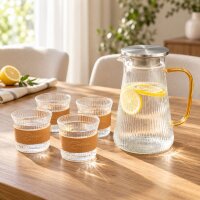 Karaffe & Glas-Set | 1600 ml Karaffe & 4...