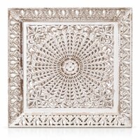 4er-Set Wandpaneele Paneele aus Holz 90 × 90 cm...
