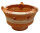 Tajine Set Tanger / Tajine Tanger glasiert  Ø 22 cm und Stövchen natur