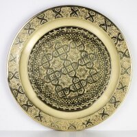 Orientalisches Teetablett "Tefor" Ø 40 cm Gold