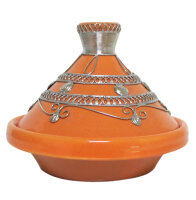 Marokkanische Tajine / Dip-Schale Ø 13 cm Orange