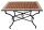 Mediterraner Mosaiktisch Bordeaux 100 x 60 cm