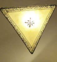 Orientalische Deckenlampe "Parabel" Dreieckig...