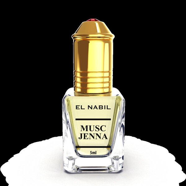Orientalisches Damen Parfüm / Arabisches Parfümöl El Nabil Musc Jenna 5 ml Alkoholfrei