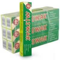 6er Pack -Fluoridfrei, Kräuterzahnpasta Natur Siwak,...