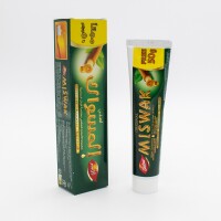6er Pack+1Gratis MUSC EL NABIL -Fluoridfrei Natur Siwak, Original Orientalische Dabur Miswak Zahncreme 154g (100 ml)