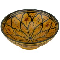 Marokkanische Keramikschale Ø 26 cm Safi Gelb