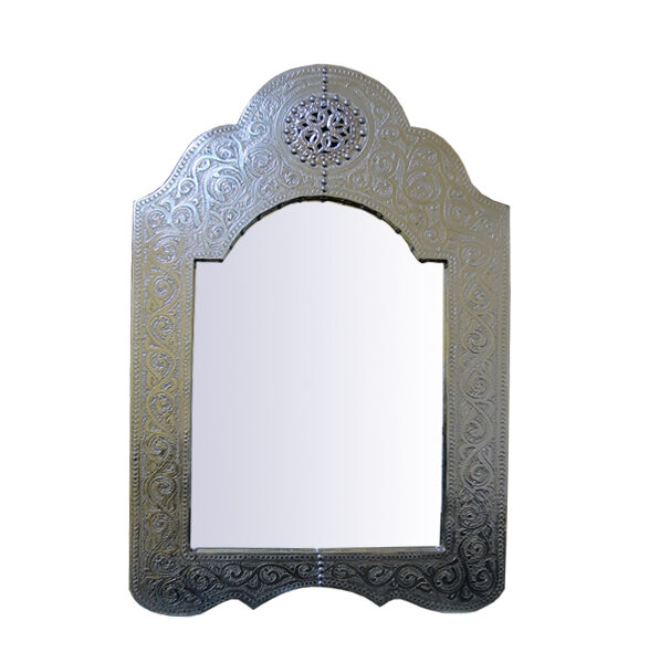 Orientalischer Spiegel Silber groß 80 x 50 cm, 95,90 €