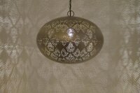 Orientalische Indische Messing Hängelampe Deckenlampe Leela Gold