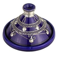 Marokkanische Tajine / Dip-Schale Ø 13 cm Dunkelblau