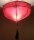 Orientalische Deckenlampe "Tiflet" Leder Rot